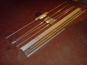 4El 10m DK7ZB antenna without clamp